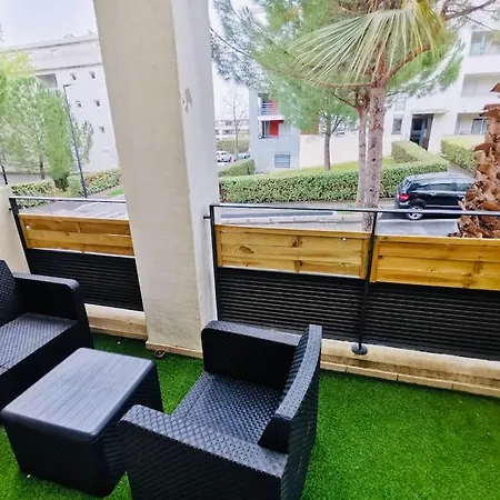 Le Cosy Montpellierain T3 Avec Parking